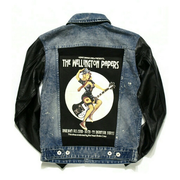 rockabilly denim jacket